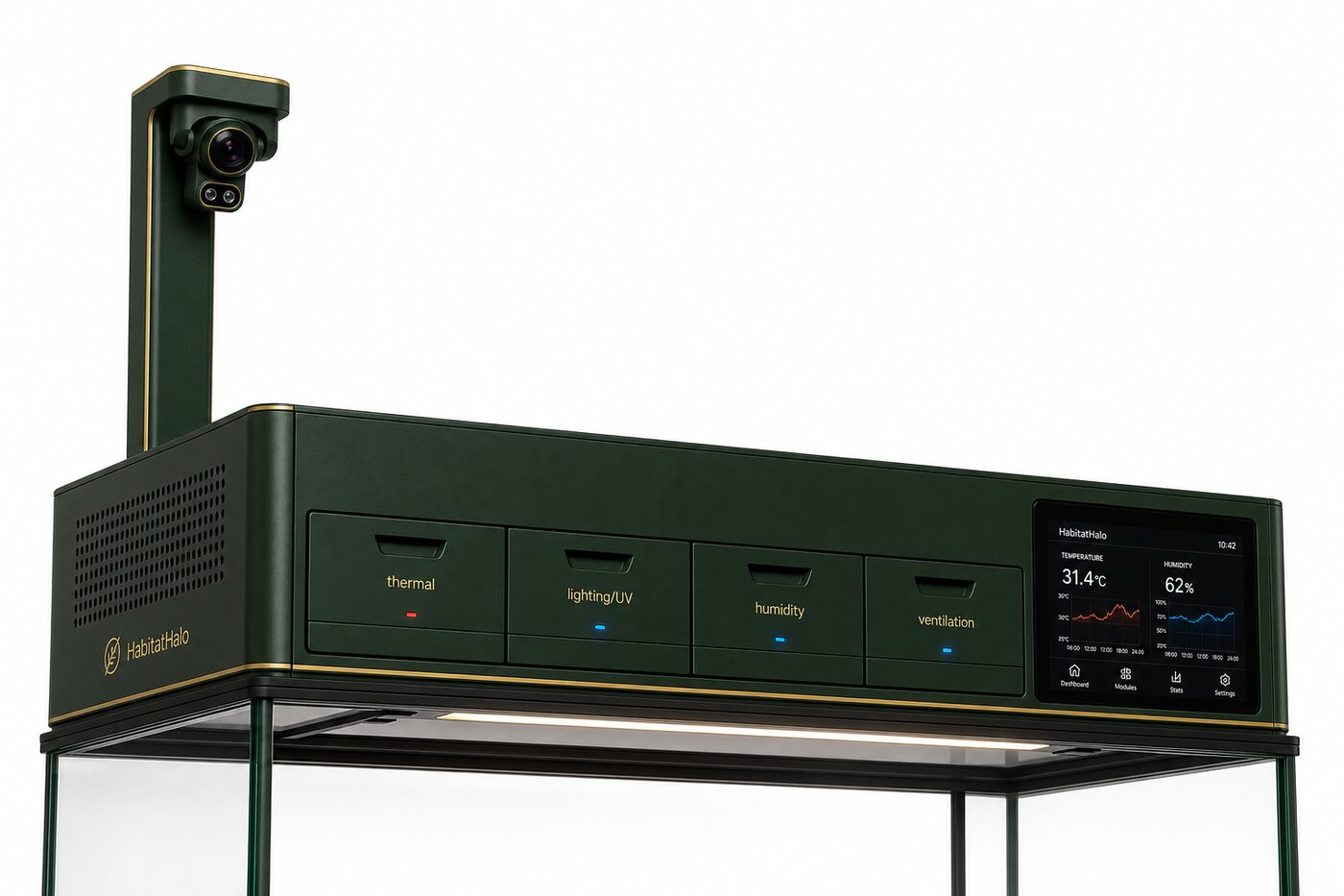 Side profile — sensor mast